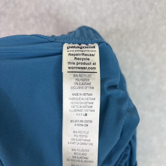 Patagonia Blue Fleetwith Sleeveless Romper Jumpsuit Size Small - Picture 9 of 9